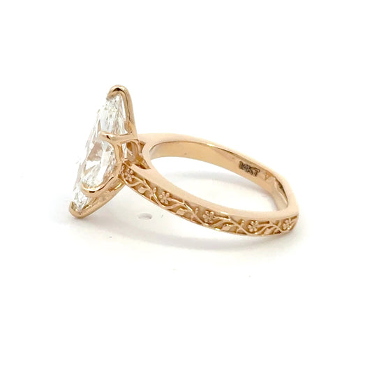 Golden Vine ~ Without Side Stones
