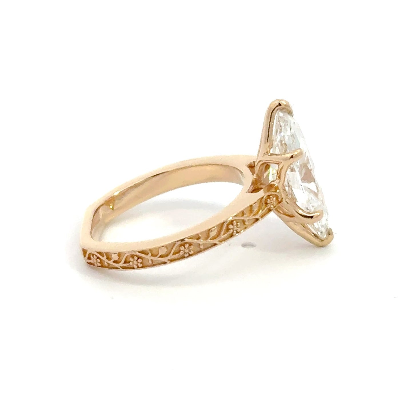 Golden Vine ~ Without Side Stones