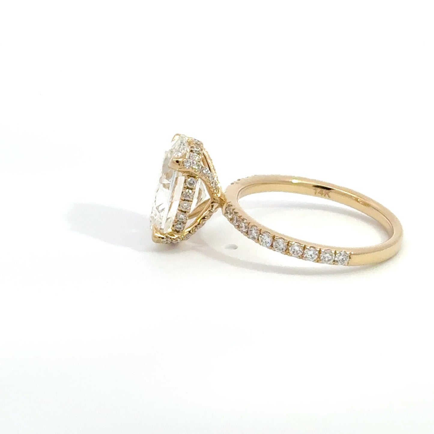 4.80 CTW F VVS2 Lab-Grown Diamond Ring