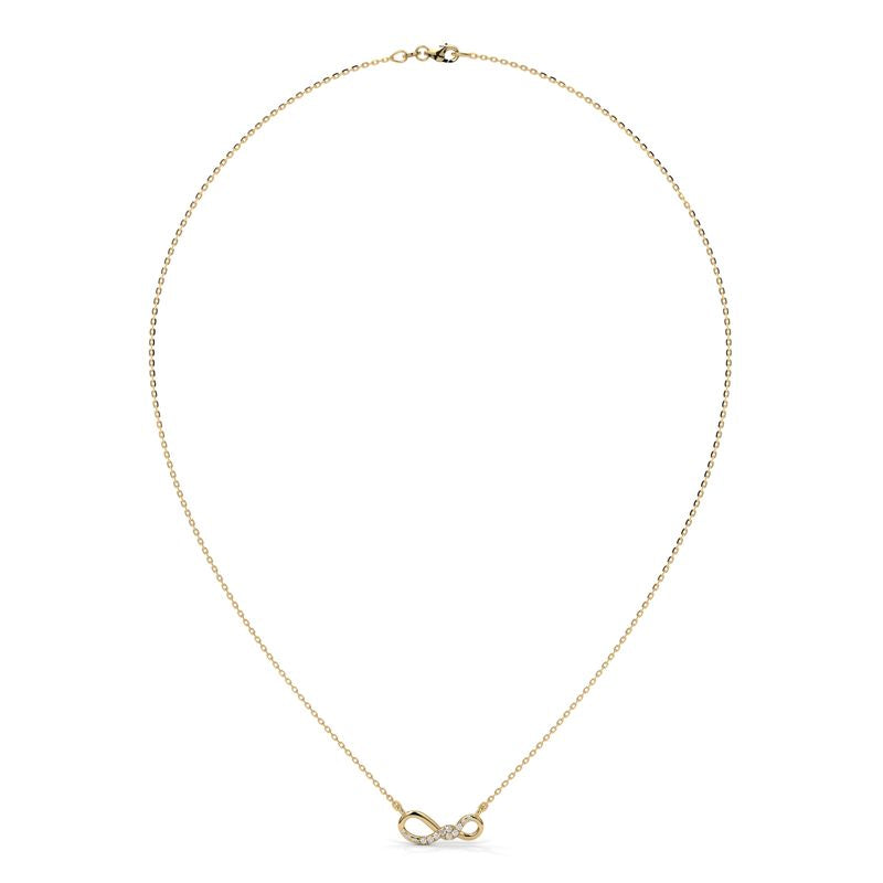 0.068 CTW Infinite Love Lab-Grown Diamond Pendant in 14K / 18K Gold Options