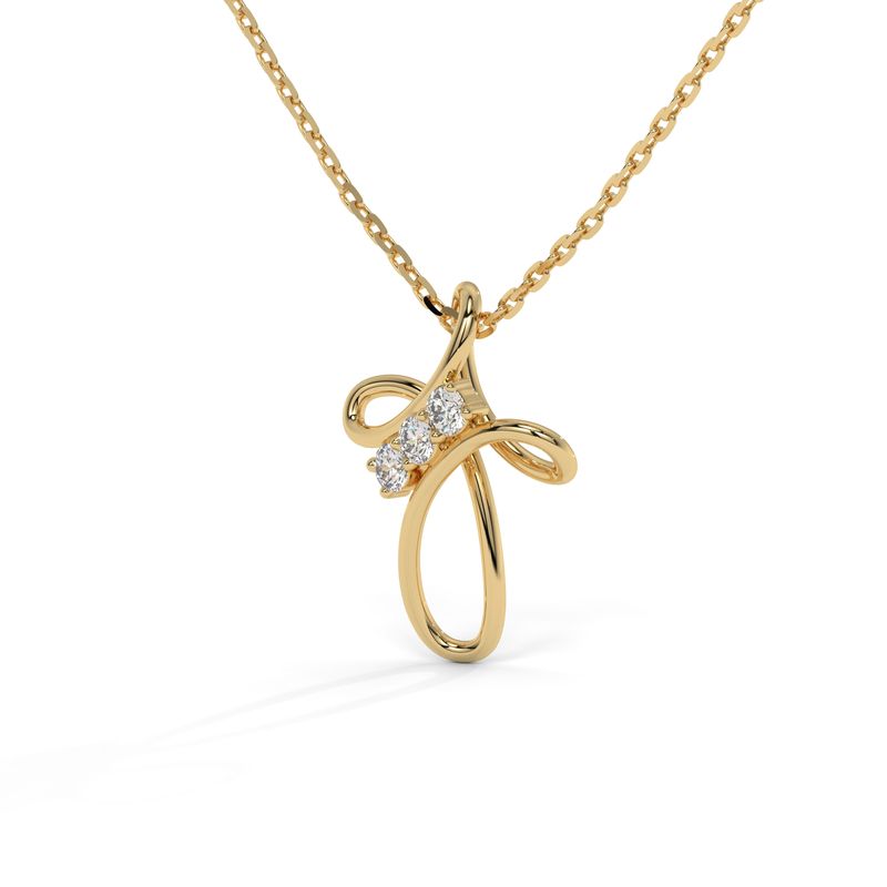 0.075 CTW Classic Solitaire Lab-Grown Diamond Pendant in 14K / 18K Gold Options