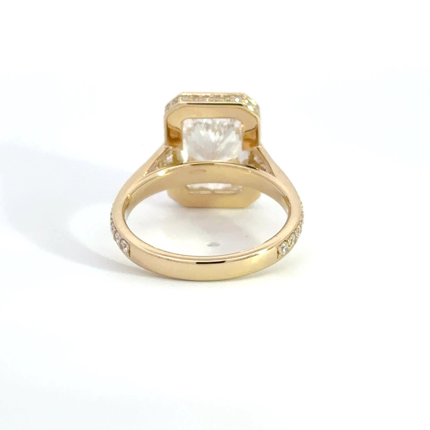 4.19CT RADIANT BEZEL RING