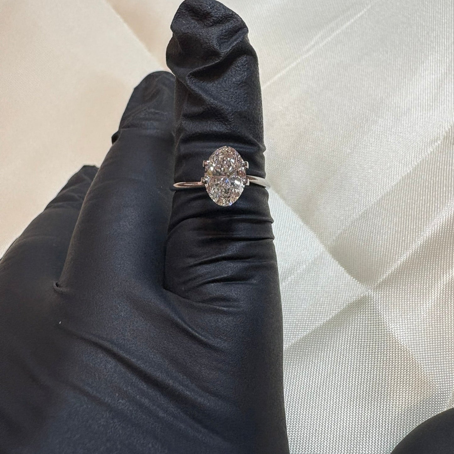 2.07 Carat F-VS1 Oval Brilliant