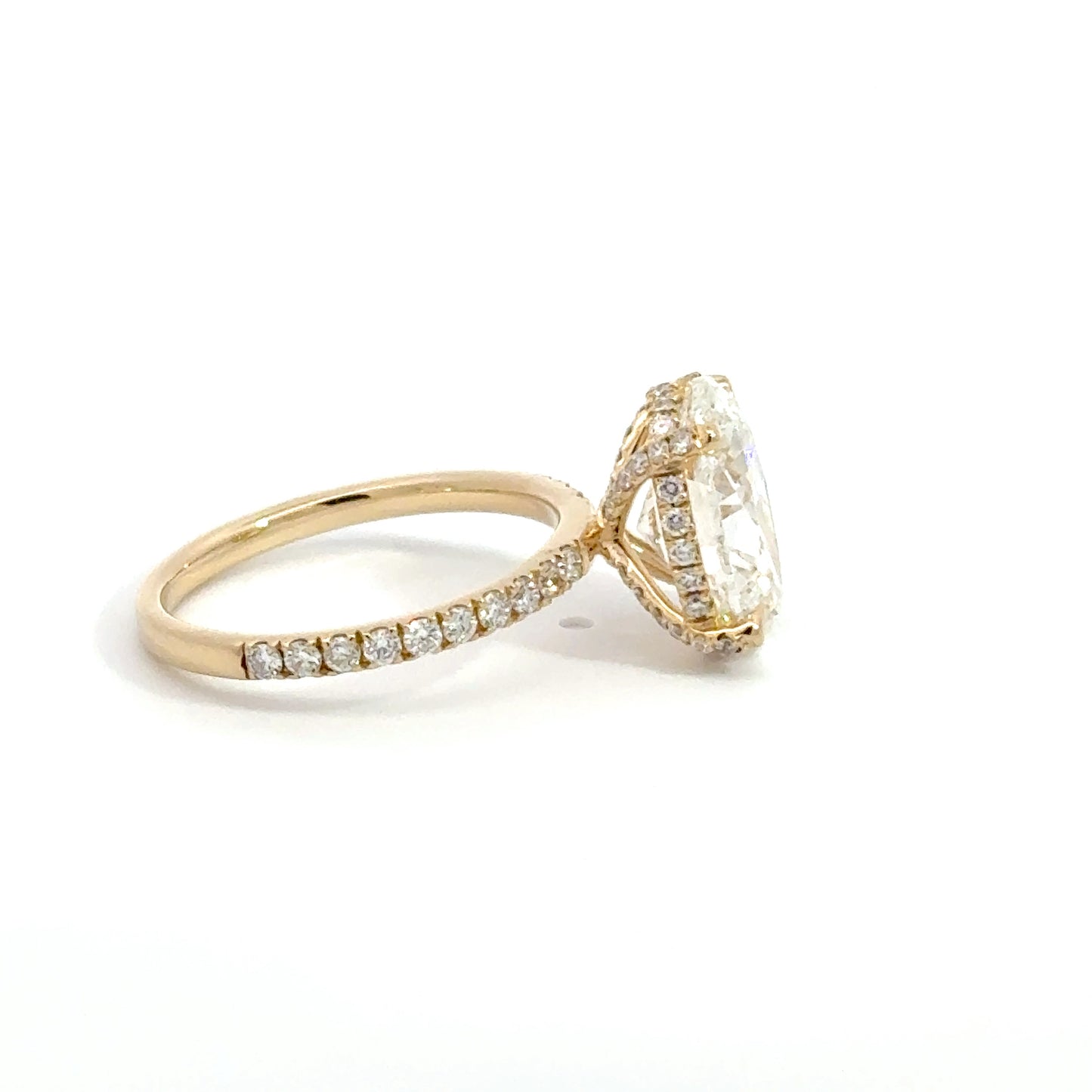 4.80 CTW F VVS2 Lab-Grown Diamond Ring