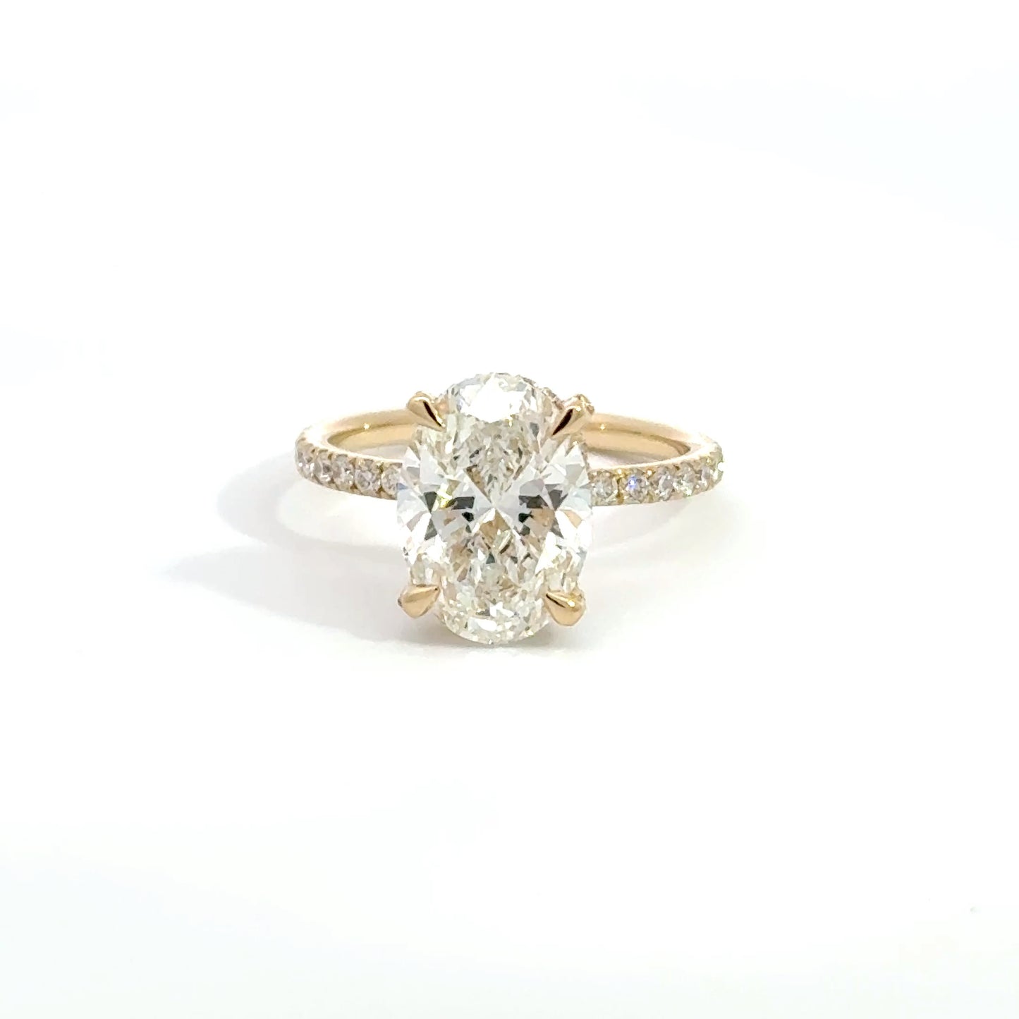 4.80 CTW F VVS2 Lab-Grown Diamond Ring