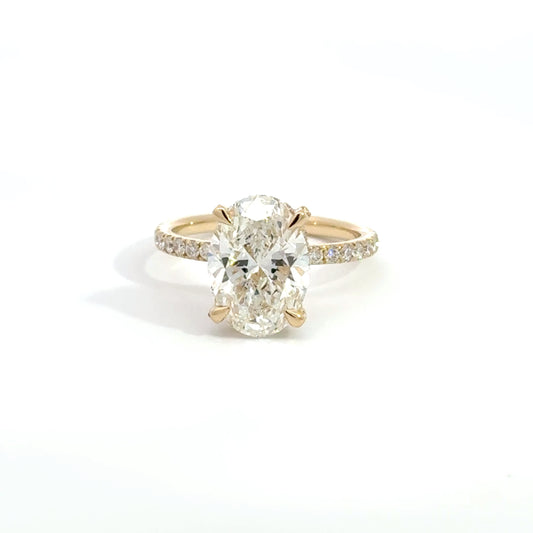 4.80 CTW F VVS2 Lab-Grown Diamond Ring