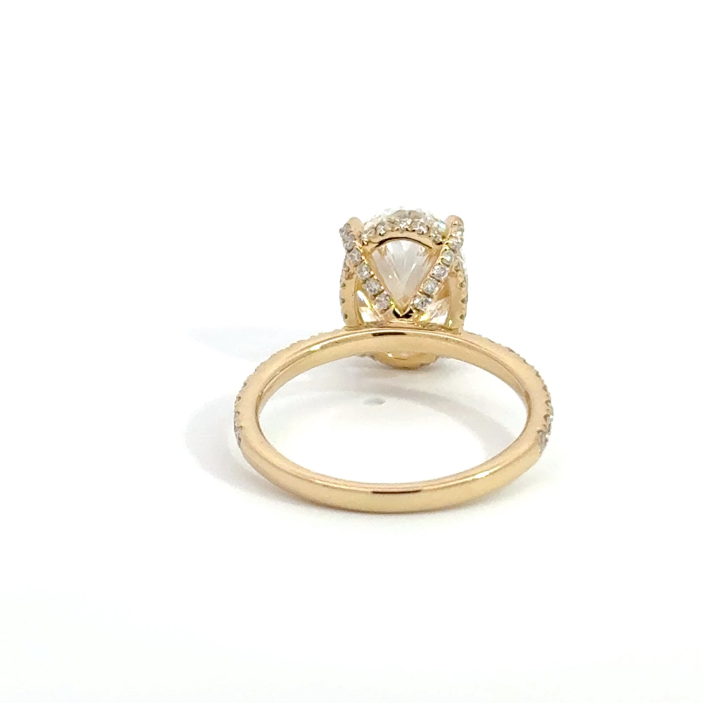 4.80 CTW F VVS2 Lab-Grown Diamond Ring