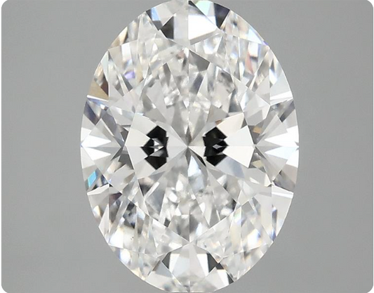 3.07 CT E VVS2 Oval Brilliant Lab-Grown Diamond – IGI Certified