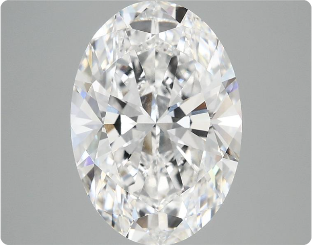 5.03 CT E VVS2 Oval Brilliant Lab-Grown Diamond – IGI Certified