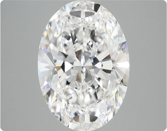 5.03 CT E VVS2 Oval Brilliant Lab-Grown Diamond – IGI Certified