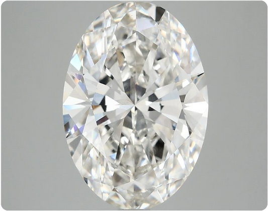 5.03 CT G VVS2 Oval Brilliant Lab-Grown Diamond – IGI Certified