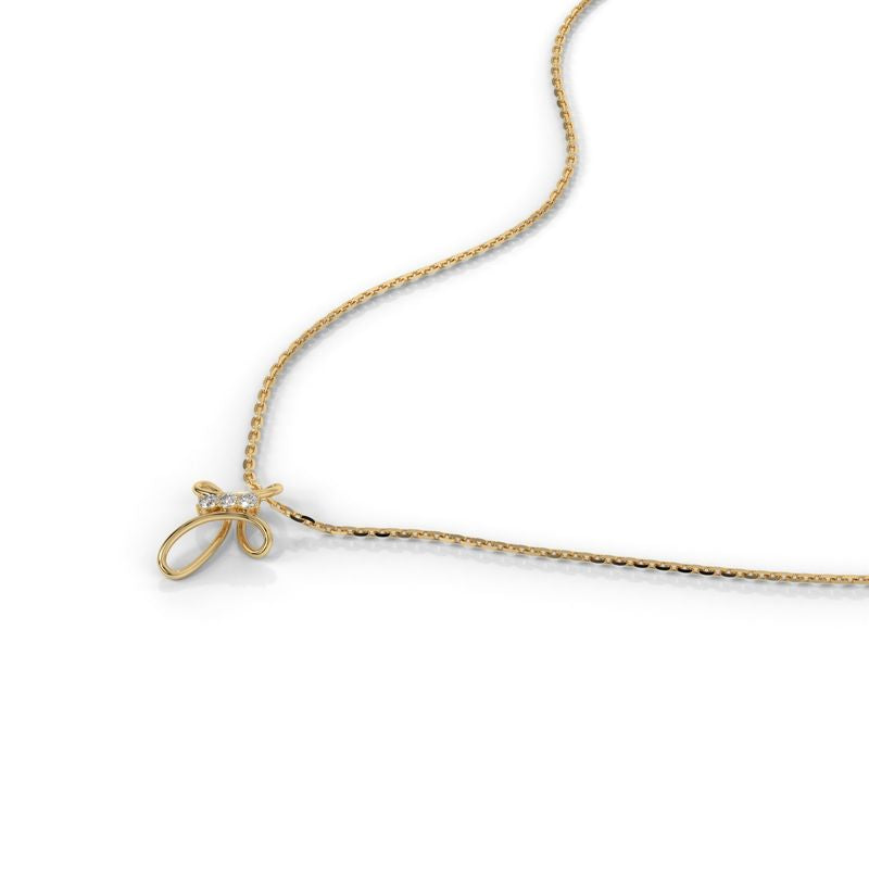 0.075 CTW Classic Solitaire Lab-Grown Diamond Pendant in 14K / 18K Gold Options