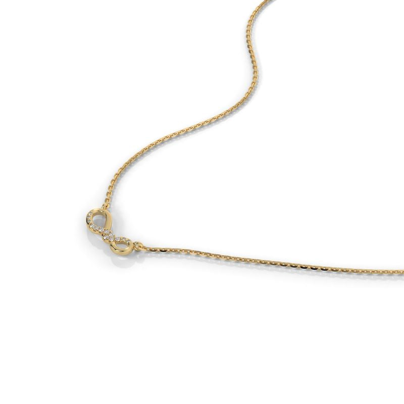 0.068 CTW Infinite Love Lab-Grown Diamond Pendant in 14K / 18K Gold Options